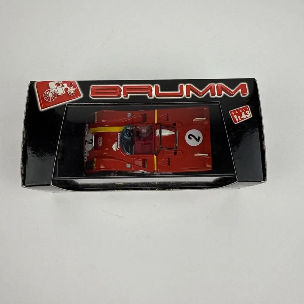Brumm 1:43 R260 Ferrari 312PB 6H Daytona (1972) Red #2